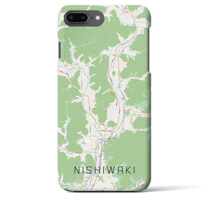 【西脇（兵庫県）】地図柄iPhoneケース（バックカバータイプ）