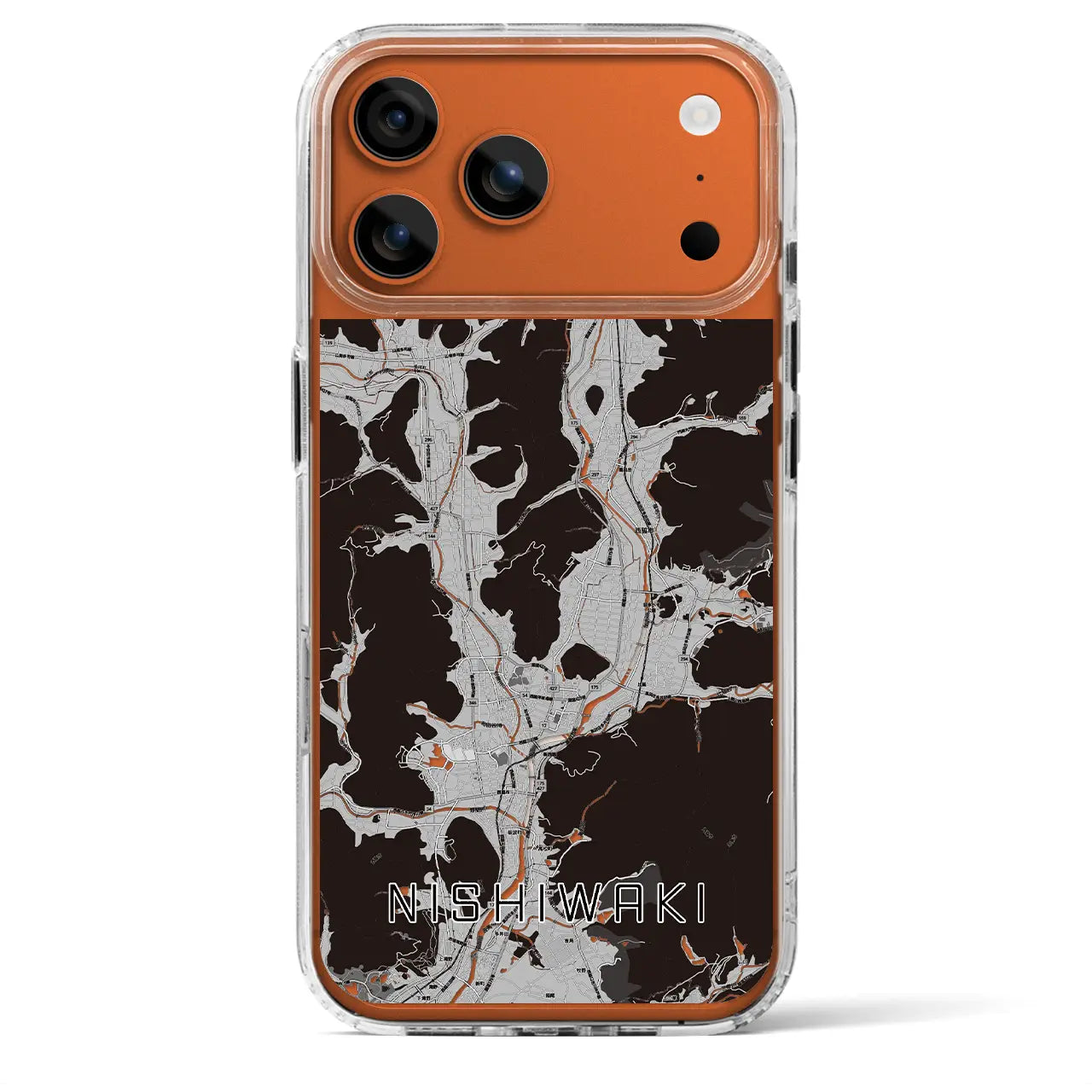 【西脇（兵庫県）】地図柄iPhoneケース（MagSafeタイプ）