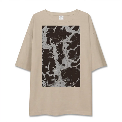 【西脇（兵庫県）】地図柄ビッグシルエットTシャツ