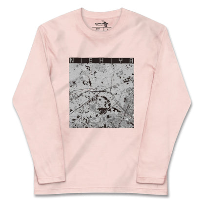 【西谷（神奈川県）】地図柄ロングスリーブTシャツ