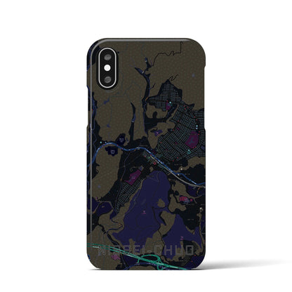 【日生中央（兵庫県）】地図柄iPhoneケース（バックカバータイプ）