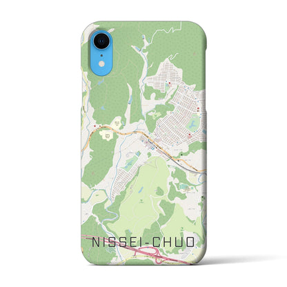 【日生中央（兵庫県）】地図柄iPhoneケース（バックカバータイプ）