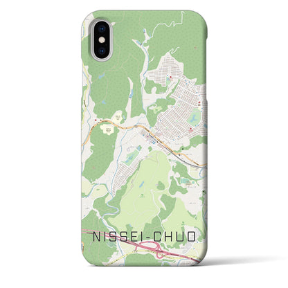 【日生中央（兵庫県）】地図柄iPhoneケース（バックカバータイプ）