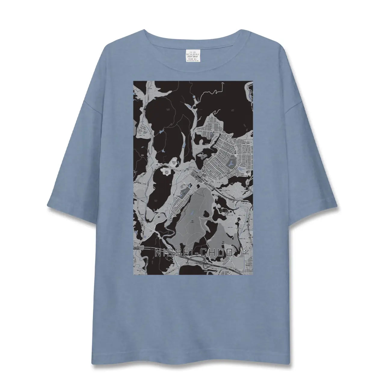 【日生中央（兵庫県）】地図柄ビッグシルエットTシャツ