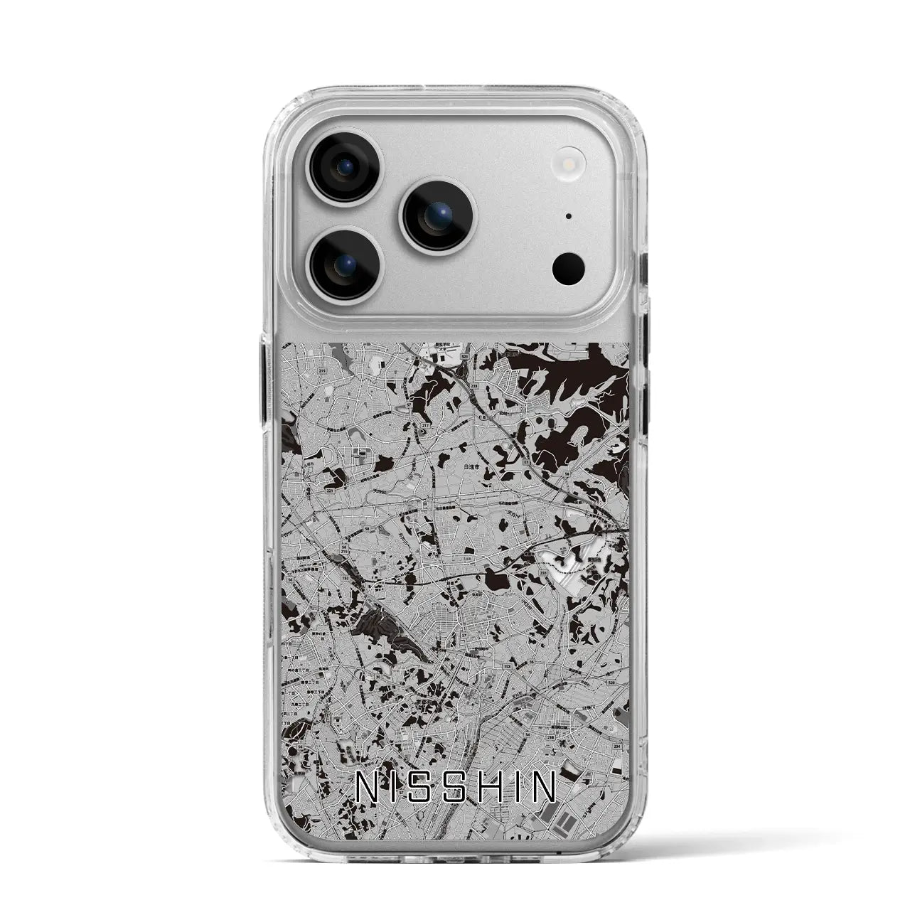 【日進（愛知県）】地図柄iPhoneケース（MagSafeタイプ）