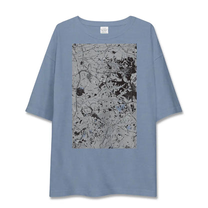 【日進（愛知県）（愛知県）】地図柄ビッグシルエットTシャツ