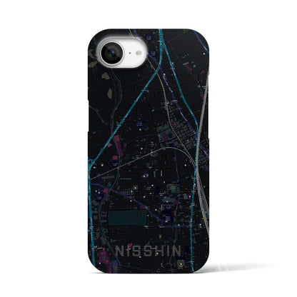 【日進（埼玉県）】地図柄iPhoneケース（バックカバータイプ）