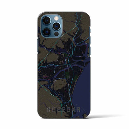 【延岡（宮崎県）】地図柄iPhoneケース（バックカバータイプ）