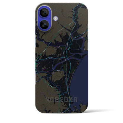 【延岡（宮崎県）】地図柄iPhoneケース（バックカバータイプ）