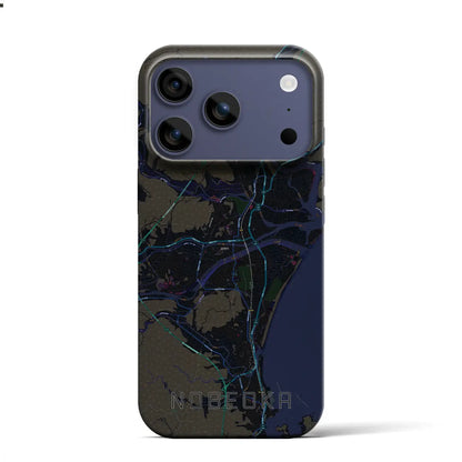 【延岡（宮崎県）】地図柄iPhoneケース（バックカバータイプ）