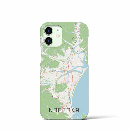 【延岡（宮崎県）】地図柄iPhoneケース（バックカバータイプ）