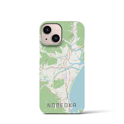 【延岡（宮崎県）】地図柄iPhoneケース（バックカバータイプ）