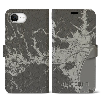 【延岡（宮崎県）】地図柄iPhoneケース（手帳タイプ）