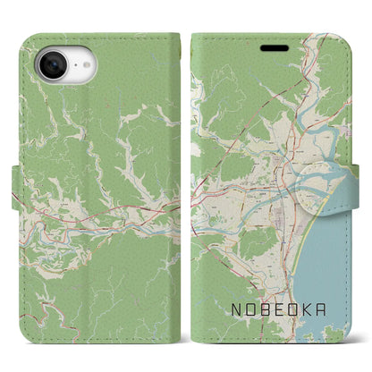 【延岡（宮崎県）】地図柄iPhoneケース（手帳タイプ）