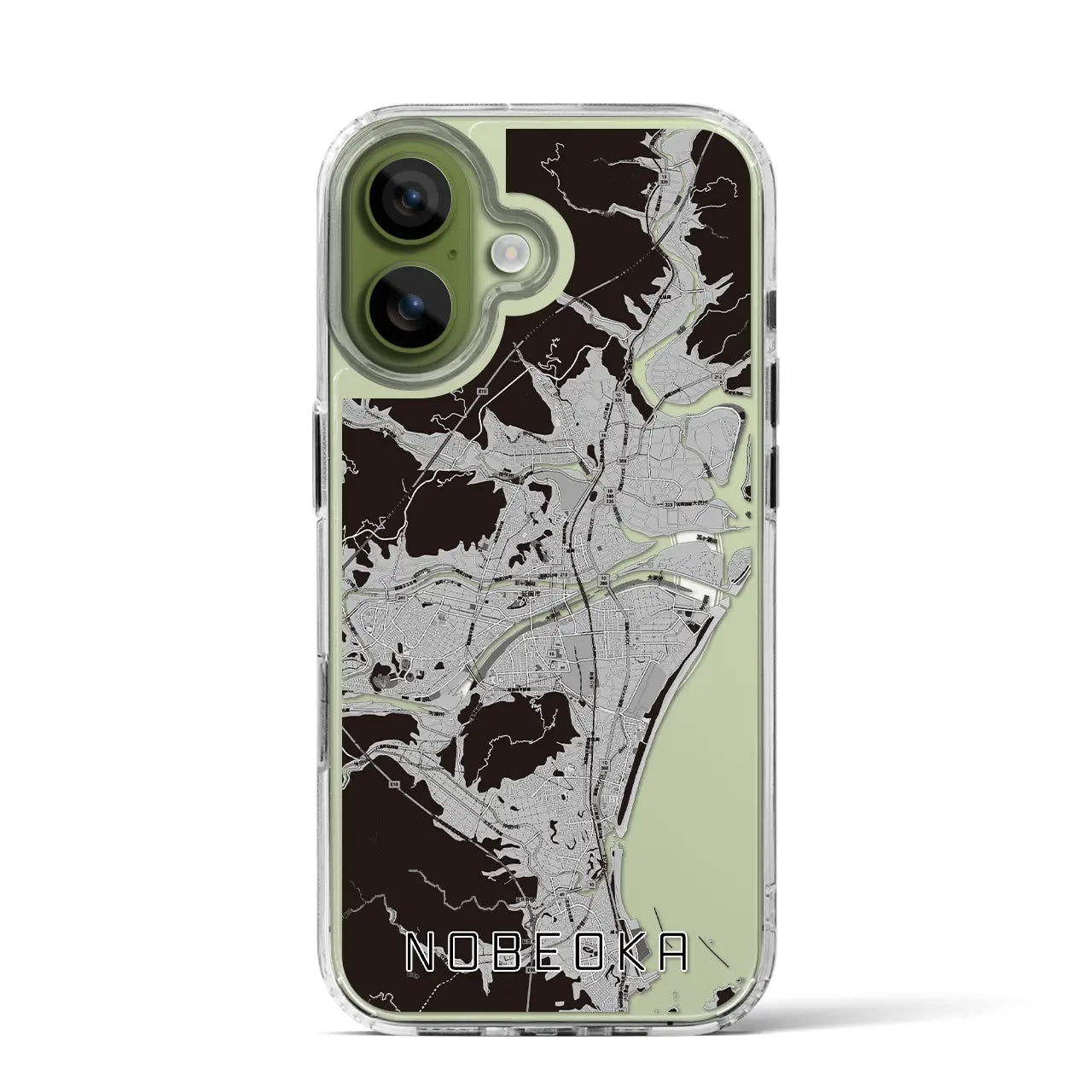 【延岡（宮崎県）】地図柄iPhoneケース（MagSafeタイプ）