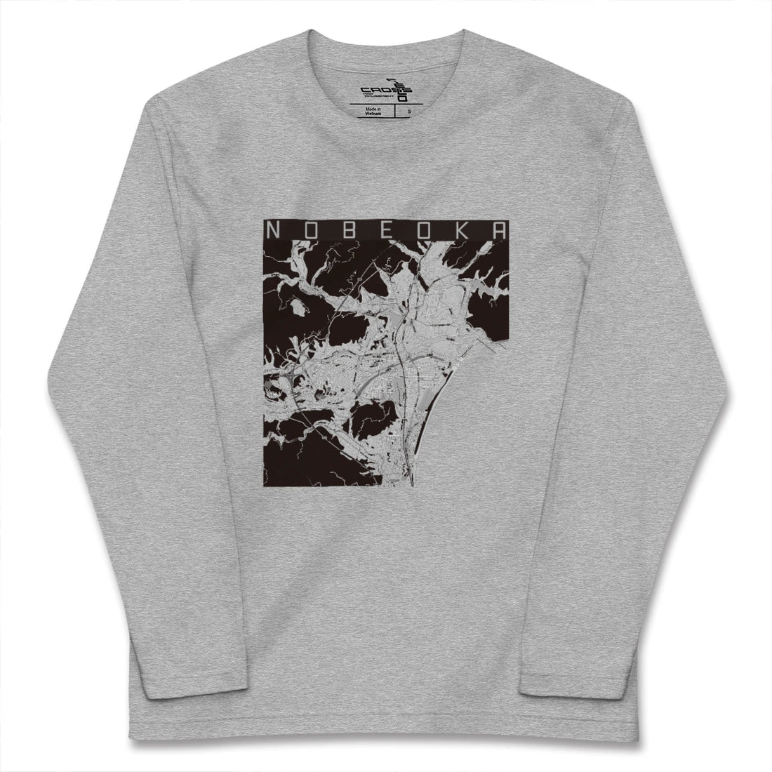 【延岡（宮崎県）】地図柄ロングスリーブTシャツ