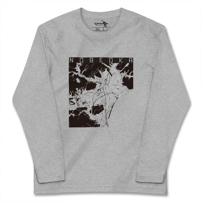 【延岡（宮崎県）】地図柄ロングスリーブTシャツ