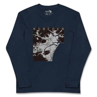 【延岡（宮崎県）】地図柄ロングスリーブTシャツ