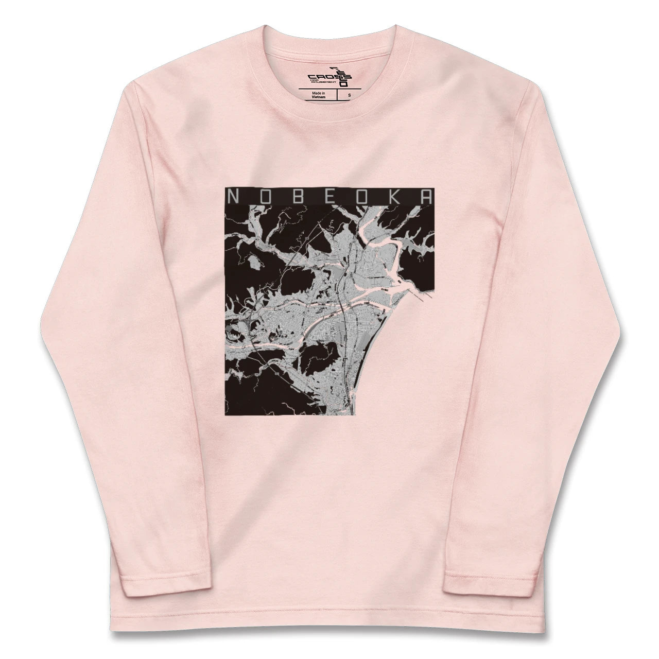 【延岡（宮崎県）】地図柄ロングスリーブTシャツ