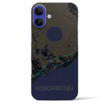 【登別（北海道）】地図柄iPhoneケース（バックカバータイプ）