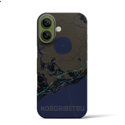 【登別（北海道）】地図柄iPhoneケース（バックカバータイプ）