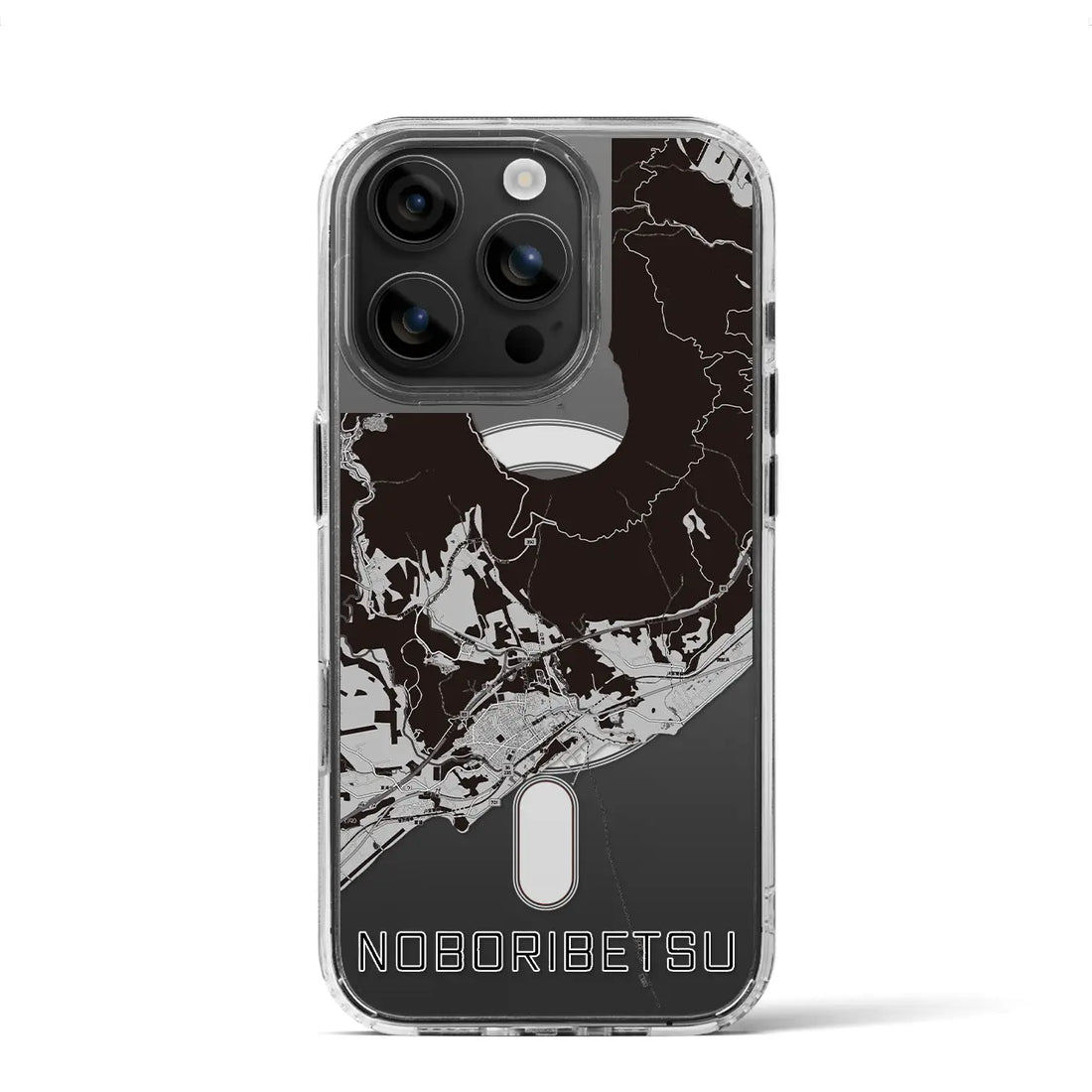 【登別（北海道）】地図柄iPhoneケース（MagSafeタイプ）
