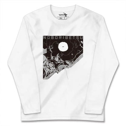 【登別（北海道）】地図柄ロングスリーブTシャツ