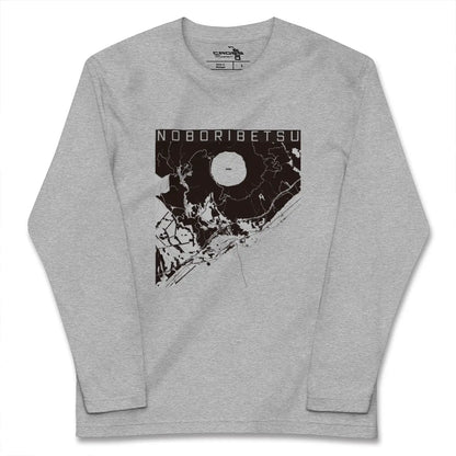 【登別（北海道）】地図柄ロングスリーブTシャツ