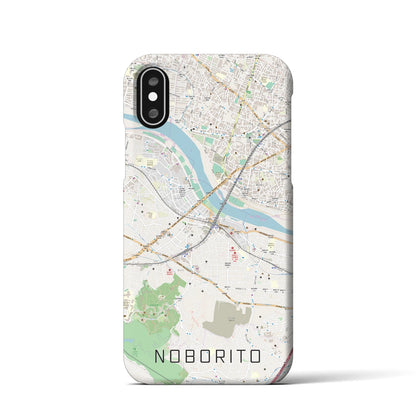 【登戸（神奈川県）】地図柄iPhoneケース（バックカバータイプ）