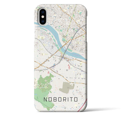 【登戸（神奈川県）】地図柄iPhoneケース（バックカバータイプ）