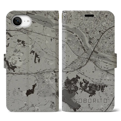 【登戸（神奈川県）】地図柄iPhoneケース（手帳タイプ）