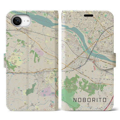 【登戸（神奈川県）】地図柄iPhoneケース（手帳タイプ）