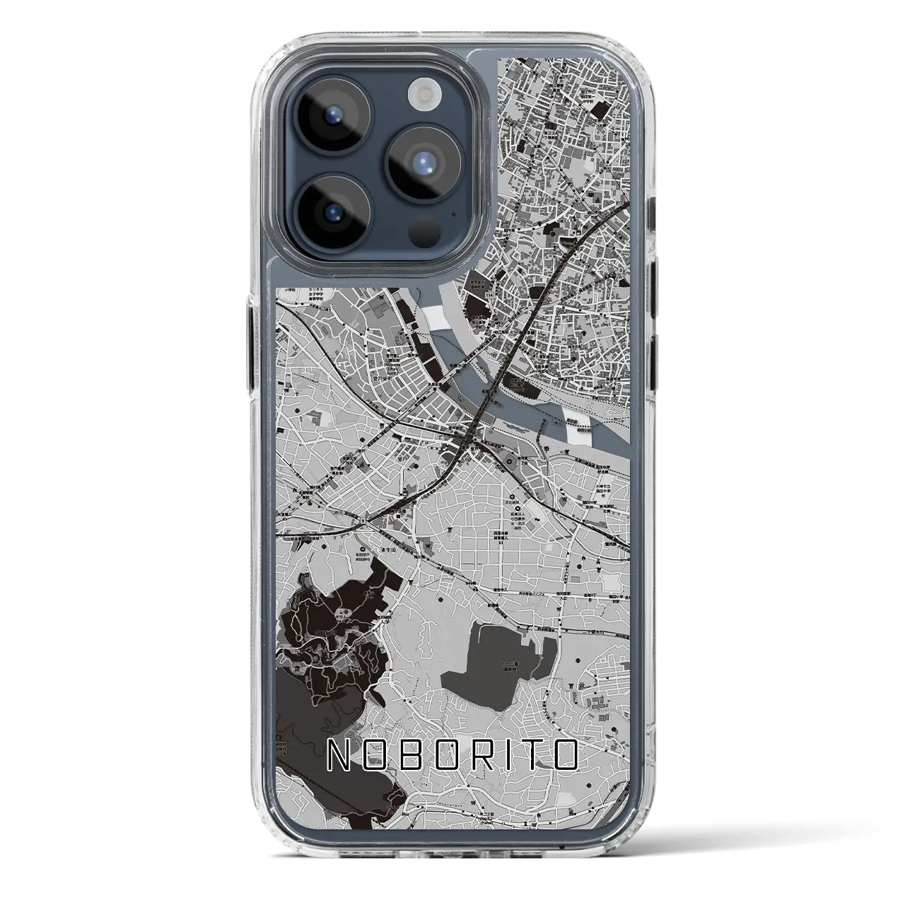 【登戸（神奈川県）】地図柄iPhoneケース（MagSafeタイプ）