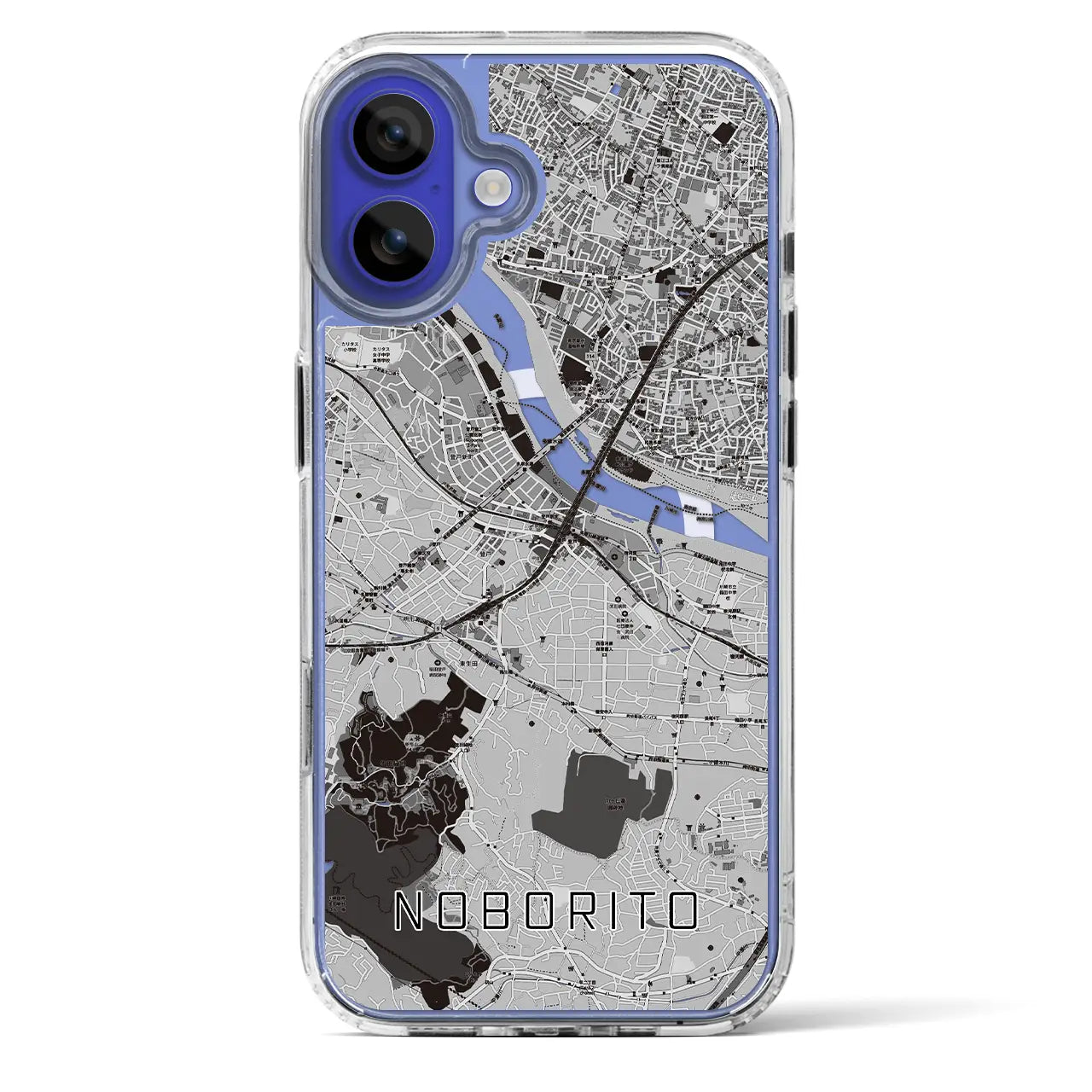 【登戸（神奈川県）】地図柄iPhoneケース（MagSafeタイプ）