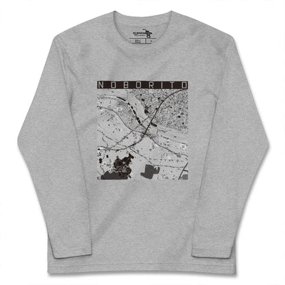 【登戸（神奈川県）】地図柄ロングスリーブTシャツ