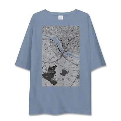 【登戸（神奈川県）】地図柄ビッグシルエットTシャツ