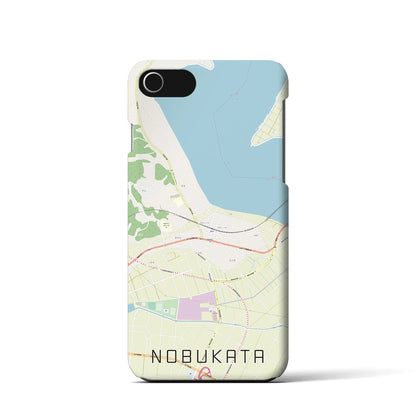 【延方（茨城県）】地図柄iPhoneケース（バックカバータイプ）