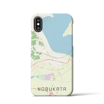 【延方（茨城県）】地図柄iPhoneケース（バックカバータイプ）