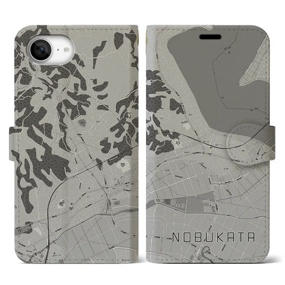 【延方（茨城県）】地図柄iPhoneケース（手帳タイプ）