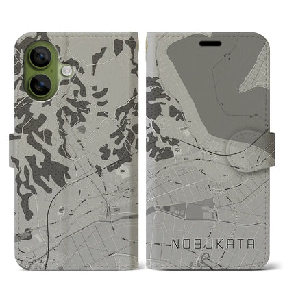 【延方（茨城県）】地図柄iPhoneケース（手帳タイプ）