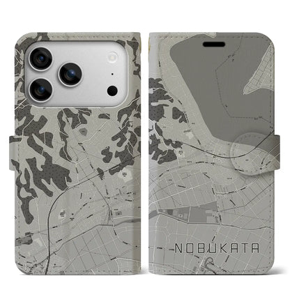 【延方（茨城県）】地図柄iPhoneケース（手帳タイプ）