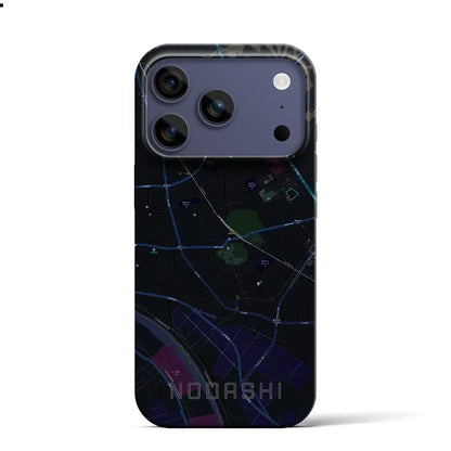 【野田市（千葉県）】地図柄iPhoneケース（バックカバータイプ）