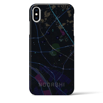 【野田市（千葉県）】地図柄iPhoneケース（バックカバータイプ）