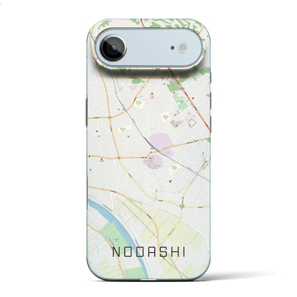 【野田市（千葉県）】地図柄iPhoneケース（バックカバータイプ）