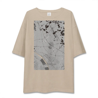 【野田市（千葉県）】地図柄ビッグシルエットTシャツ