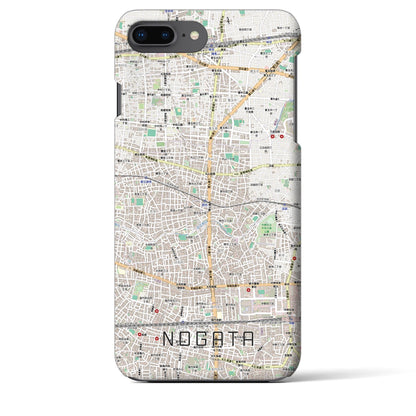 【野方（東京都）】地図柄iPhoneケース（バックカバータイプ）