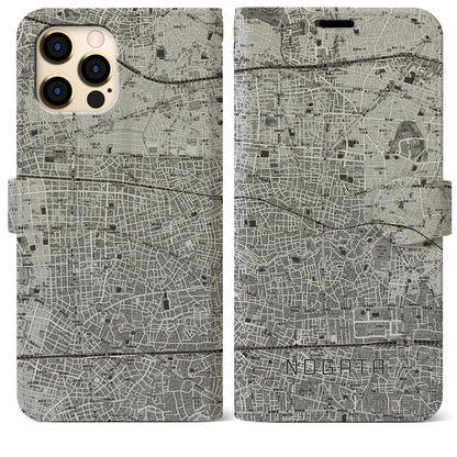 【野方（東京都）】地図柄iPhoneケース（手帳タイプ）