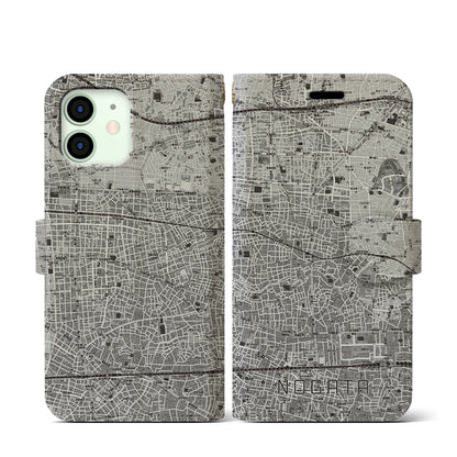 【野方（東京都）】地図柄iPhoneケース（手帳タイプ）