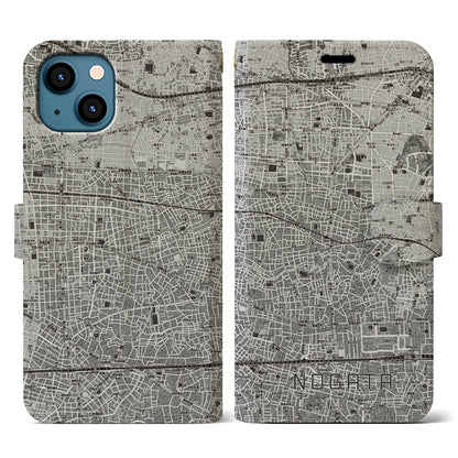 【野方（東京都）】地図柄iPhoneケース（手帳タイプ）