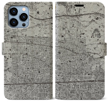 【野方（東京都）】地図柄iPhoneケース（手帳タイプ）